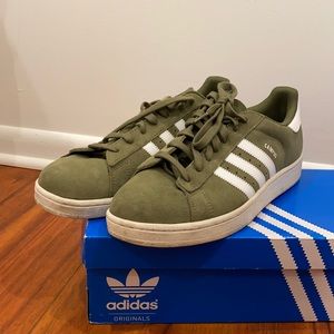 Olive Green Campus Adidas